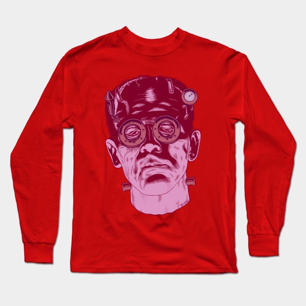 Franken-Berry Long Sleeve T-Shirt by redlegger